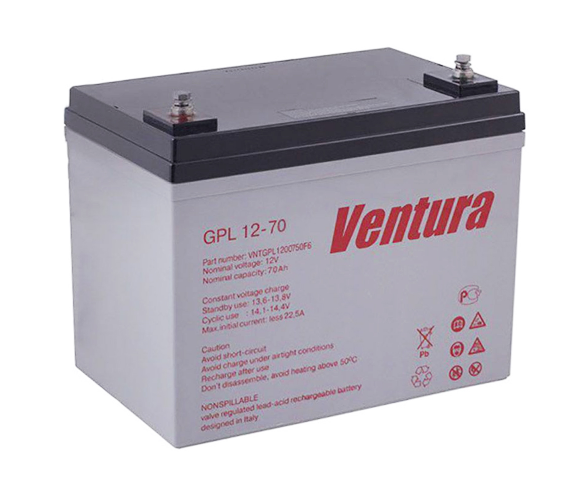 Акумуляторна батарея VENTURA GPL 12-70 12V 70Ah (1866639005)